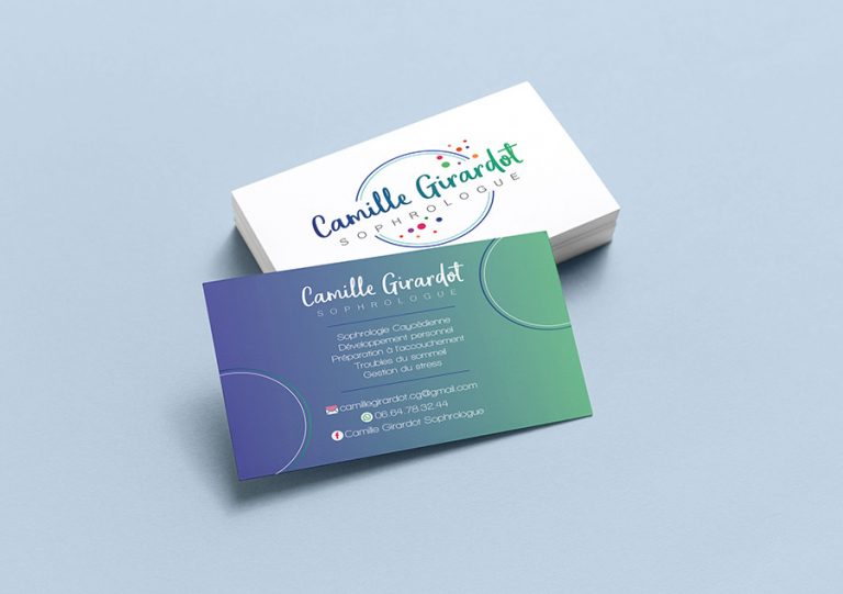 Design graphique Sophrologie Camille