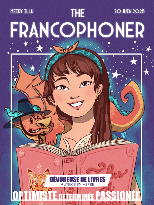 autoportrait meiry illustration dragon corée livres magie francophoner