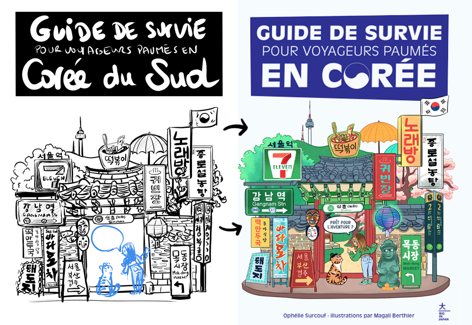 guide de survie corée Hachette livre tigre ophélie