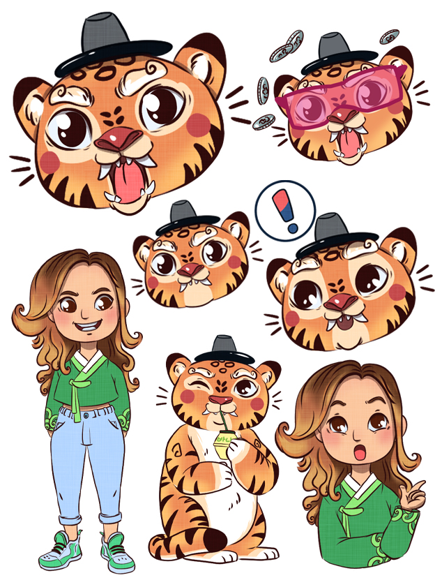 tigre autrice illustration ji-ho ophélie